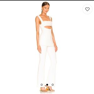 Brand new- Costanza Jumpsuit in Ivory
MISHA